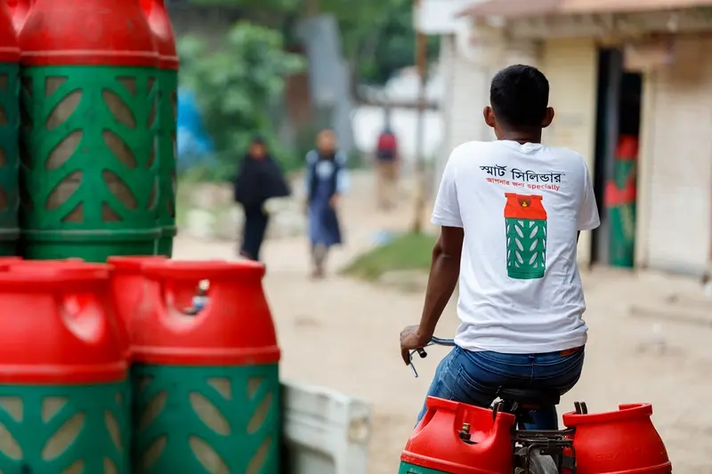 LPG cylinder delivery